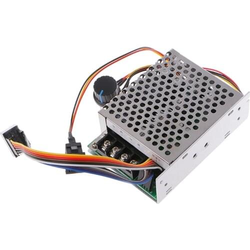 L9BE DC 10-55V 12V 24V 36V 60A PWM DC Motor Speed Controller CW CCW Reversible Switch