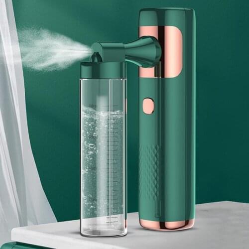 High Pressure Nano Spray Face Spa Sreamer Nano Oxygen Sprayer Skin Moisturizeing Air Compressor Spray Gun Oxygen Injection