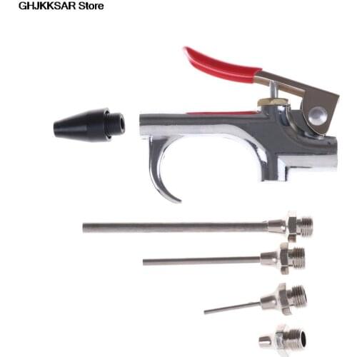 5Pcs/set Air Tool Dust Compressor Nozzle Blow Gun Accessory Duster Cleaning Kit Pneumatic Parts Accessories 2021