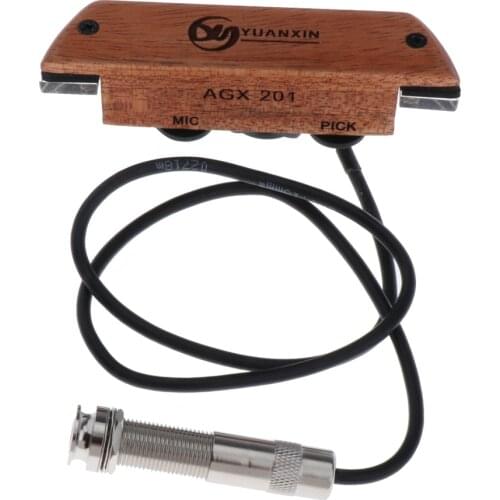 Durable Soundhole Pickup Pickup Classical Guitar Parts AGX-201