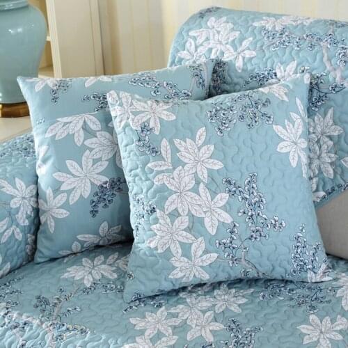 45*45cm 100%Cotton Simple Modern Sofa Cushion Cover Matching Sofa cushion cover Decorative pillows are suitable for living room