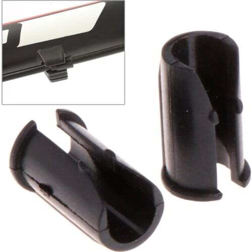 30Pcs U Type MTB Mountain Bike Frame Buckle Bicycle Brake Cable Guides Clips New