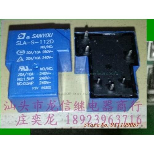 SLA-S-112D SLA-S-124D SLA-S-105D T90-1C-6P-5/24/12V the old