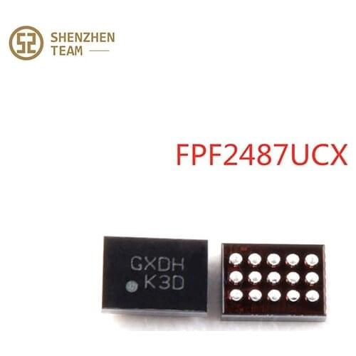 SZteam 5pcs/lot FPF2487UCX Top mark GX GXB 15pin charging Charger ic for samsung J730F G570 G610