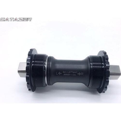 Bicycle Bottom Bracket 103 107 110 113 119mm for Brompton Folding Bike Ultralight Titanium Square Ti Bottom Bracket