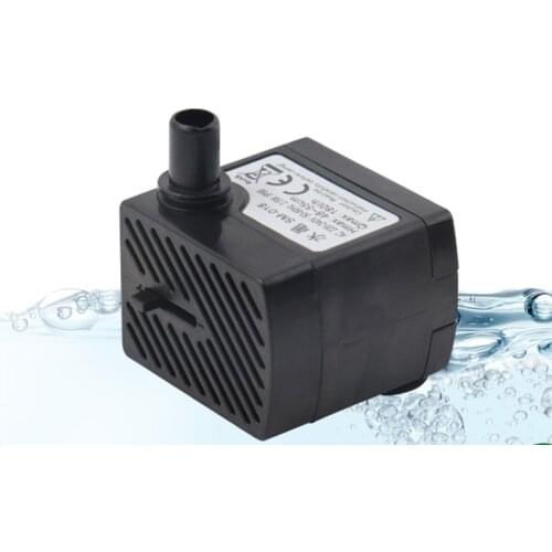 1 pcs EU/US Plug Water Pump AC 220V Rate Waterproof Pump Suitable for Resin Landscape Waterfall Products