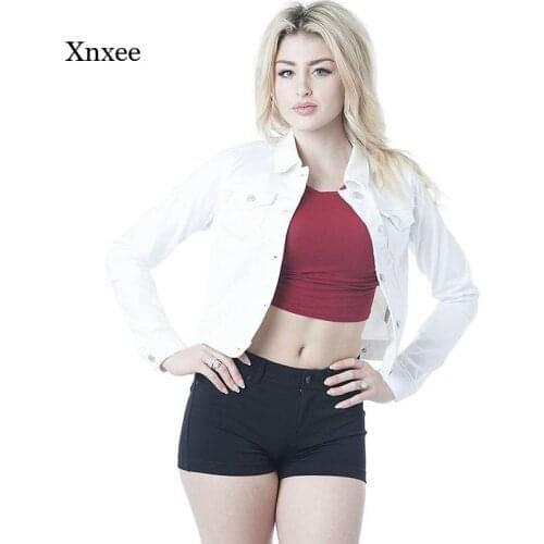 Spring and Autumn Womens Womens Denim Jacket Single-Breasted Casual Long Sleeve Cardigan Jacket Ladies Sweater Slim Jacket