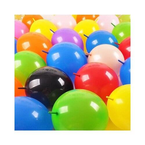 10pcs 10inch Link Balloons Wedding Party Decoration Tail ballon Home Garden Event Wedding Party Supplies Marriage Air Globos