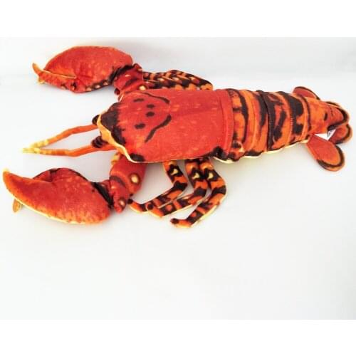 Children Plush Toy Lobsters Baby Kids Stuffed Toy Gift Simulated RED lobster