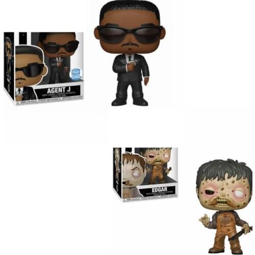 Funko pop Movie Men in Black International Edgar Agent J 717# EDGAR 718# PVC Action Figures Collection Model Toys for Children
