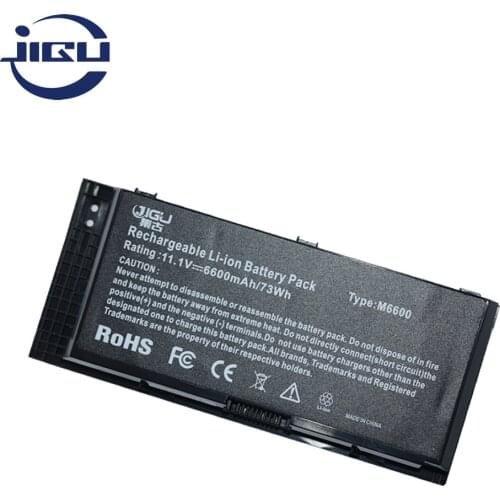 JIGU 9Cells Laptop Battery 451-11743 For Dell For Precision M4600 M4700 M6600 M6700 9GP08 R7PND 97KRM FV993 PG6RC X57F1 3DJH7