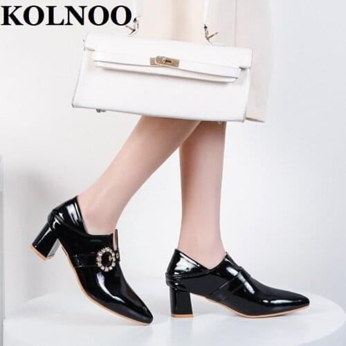 KOLNOO Shoes With Medium Heels