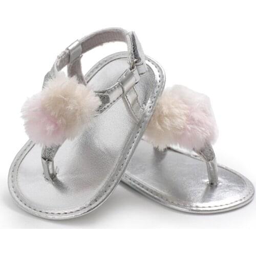 Summer Toddler Girls Flowers PU Leather Shoes Kids Girl Soft-Soled Princess Baby Shoes