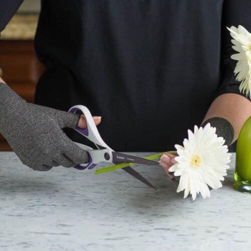 Hot Sale New A Pair Warm Compression Gloves Hand Fingers Arthritis Joint Pain Carpal Brace