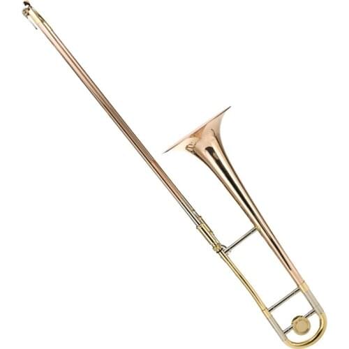 MARGEWATE Bb Tune Tenor Trombone Phosphorus Copper Gold Lacquer New Bb Trombone Musical Instrument