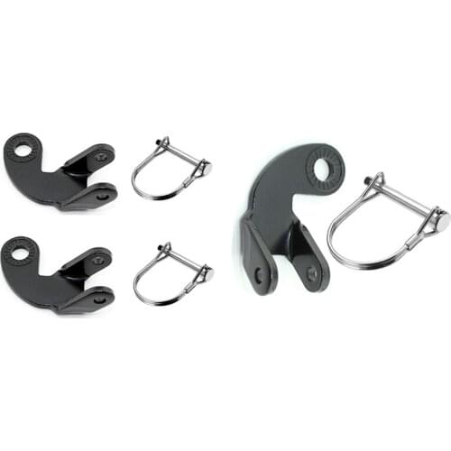 Bike Trailer Coupler Attachment 135 Degree Hitch Coupler Attachment Angled Elbow for Burley Trailers