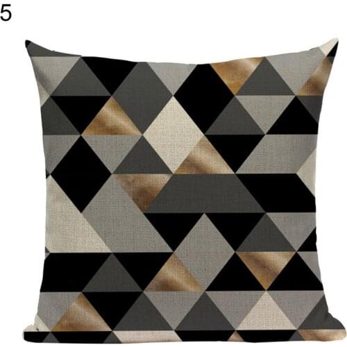 Fiberflax Throw Pillow Case Cushion Cover Unique Pattern Printed Decor for Sofa