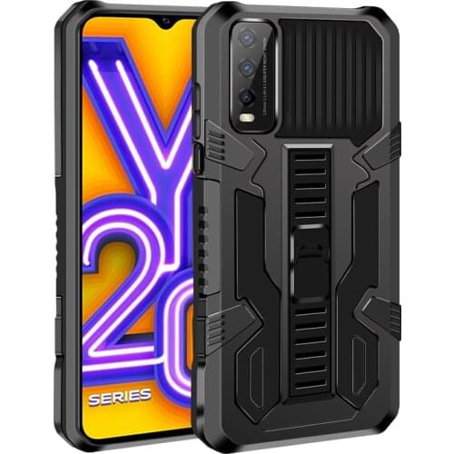 Shockproof Armor Phone Case For For VIVO Y51 Y31 2020 Y20 Y20i Y20S Y30 Y50 V20 SE V17 Pro Y19 Kickstand Holder Back Cover
