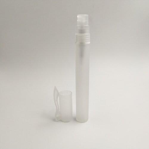 Free Shipping 6pcs 10ml Transparent Spray Bottles Mini Portable Perfume Pen Empty Fragrances Containers Fine Mist Bottle