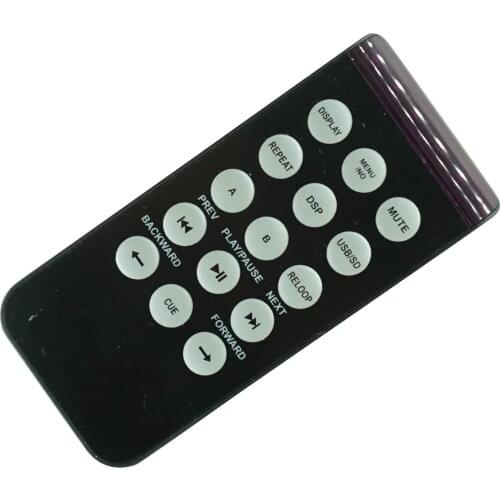 Remote Control For Bluetooth MP3 SD USB FM Ipod DSP AUX CAR Stereo Audio Speaker System