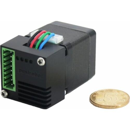 PUSIROBOT NEMA11 CANopen 0.12N.m DC9-28V 2A Integrated Open Loop Stepper Motor driver PMC007C2