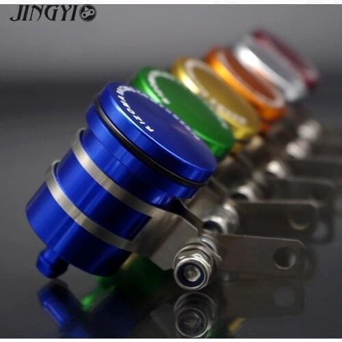 Motorcycle brake fluid reservoir clutch tank cylinder oil cup fluid for yamaha tzr 50 vmax 1200 mt 15 mt07 mt10 zx6r cb500f er6n
