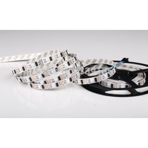 5050 smd rgb led strip ws2801 pixel digital light;32leds/m with 32pcs WS2801 IC, DC5V, white PCB, non-Waterproof IP20