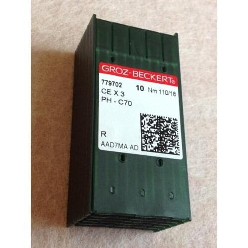 100 pieces Genuine Groz Beckert chenille embroidery needles CEX3 PHxC70 Nm 110/18 for Tajima Barudan China embroidery machines