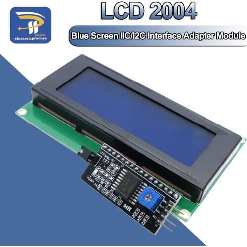 2004 20x4 2004A Blue Screen HD44780 for Arduino DIY KIT Character LCD /w IIC/I2C Serial Interface Adapter Module