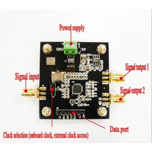 35M-4.4G ADF4351 phase-locked loop PPL module RF signal source generator board