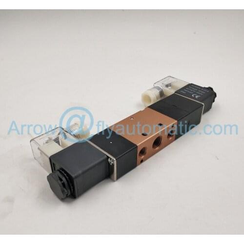 4V230P-06 1/8" 5 ports 3 ways Pressure Center Reverse Solenoid Valve