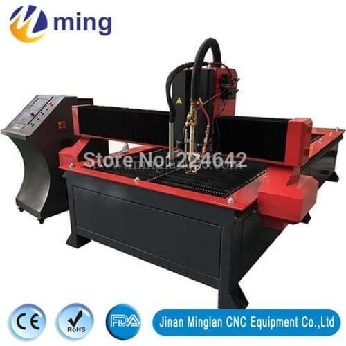 Automatic cnc plasma cutting machine for 0-30mm steel cutting/1325 1530 plasma cutter with marking head for metal