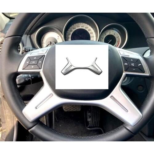 For Mercedes-Benz C E GLK CLS M-Class W204 W212 old steering wheel decorative frame interior modification