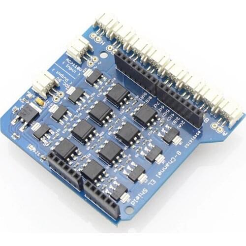 Elecrow EL Shield for Arduino UNO R3 8-Channel EL Shield Modules Eight opto-isolated DIY Kit with Wire Adaptors