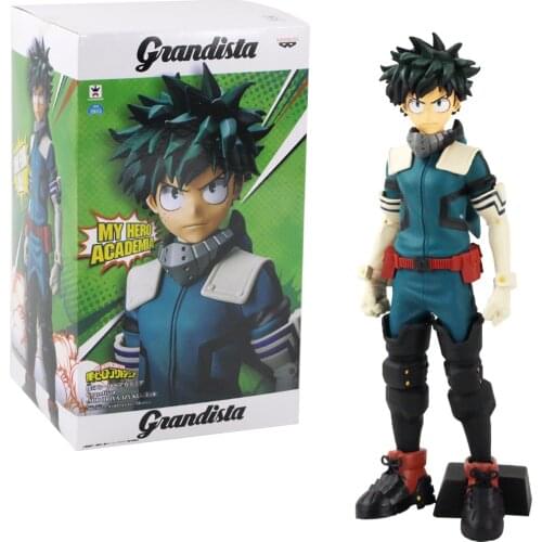 25cm My Hero Academia Grandista Midoriya Izuku PVC Collection Figure Model Toys Dolls