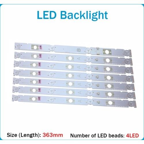 New 14 pcs/ tosLED Backlight Lamps strip for Sony 48"TV KDL-48W650D LB48009 V0_03 M30900 NS6S480DND02 LSY480WN02-301 KDL-48W653