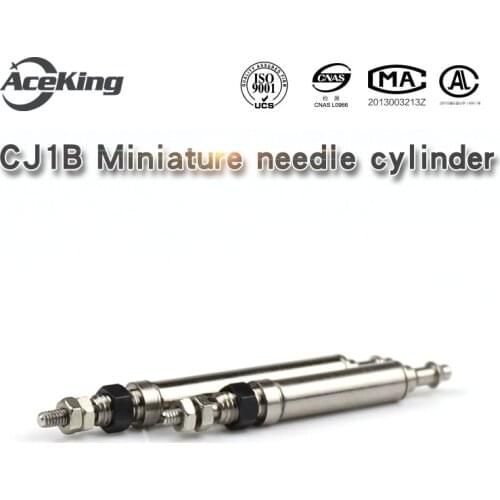 Pneumatic CJ1B4* 5x10su4x15/20 for AceKing needle type single action cylinder CJ1B cylinder diameter 2.5/4mm stroke 5/10/15/20mm