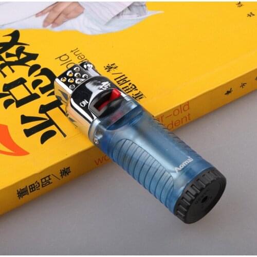 Portable Flint Nozzle Butane Jet Gas Kitchen Lighter Spray Gun Welding Torch Lighter Windproof Household Items Smoker Gifts