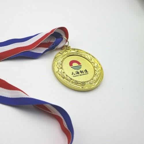 Custom Logo Gold Medal Size Dia 6CM