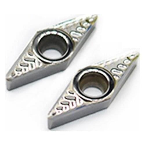 VCGT110308 AK H01 VCGT 110308 Aluminum cutter blade Insert Cutting Tool turning tool CNC Tools AL +TIN Alloy wood
