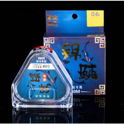 High quality strong wear-resisting nylon fishing line into the water quickly 60m Mainline and tippet sports fishing line