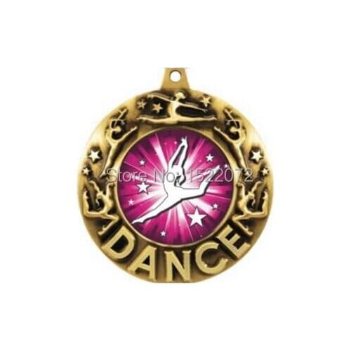 Hot sales Dance Bronze Medal Popular personalized 3d medal High quality custom medal cheap medals ribbon custom made