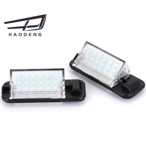 2Pcs Free Shipping Car Led Number PLate Lamp For Bmw E36 3 Series 318i 320i M3 Led License Light Canbus No Error Singal light