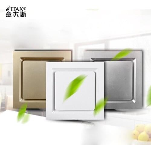 40W Low Noise Window Ceiling Wall Mount Ventilation Exhaust Fan Bathroom Kitchen Blower Home System ITAS9903A