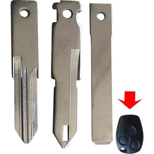 VAC102 NE73 VA6 Blade Car Remote Key Blade for Renault Megan Modus Clio Modus Kangoo Logan Sandero Duster Car Alarm Styling