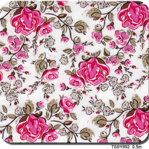 Free shipping 0.5mX2m flower water transfer printing hydrographics film CSHY892 water transfer printing