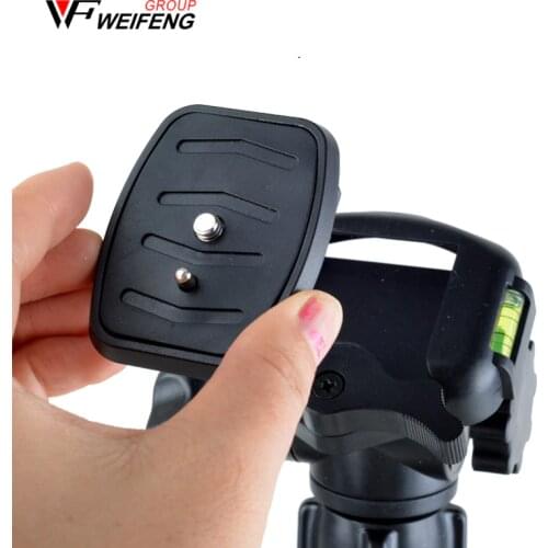 Tripod Quick Release QR Plate for WEIFENG WT 3520 Compatible 3150 Yunteng VCT