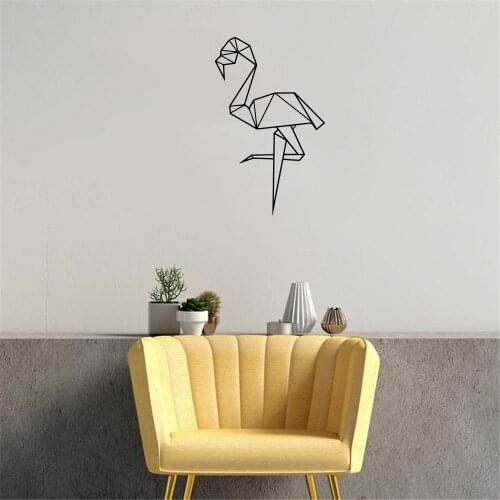 Geometry Animal Wall Sticker For Living Room Bedroom Decor Art Decals Mural Vinyl Wall Stickers Animals Home Decoration ov693
