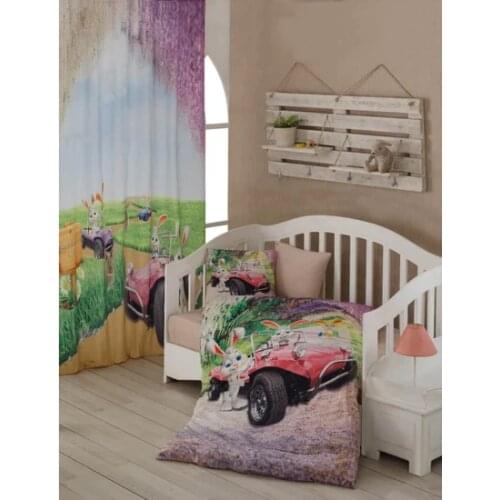 Dantela Vita 3D Ranforce Baby Bed Linen Set - Mişa