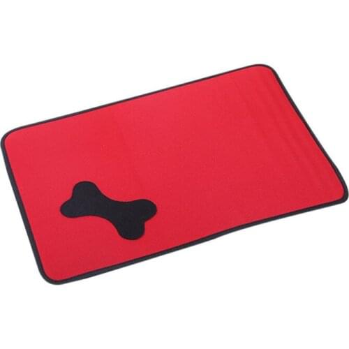 78 * 59cm Home Daily Mat Kennel Large Pet Rose Red Mat